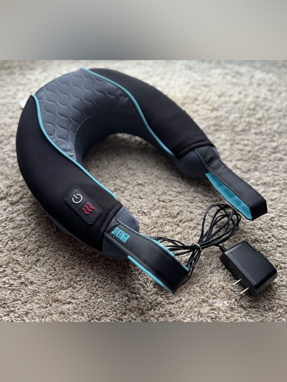 HoMedics Heated Neck & Shoulder Massager Corded Heat Wrap
